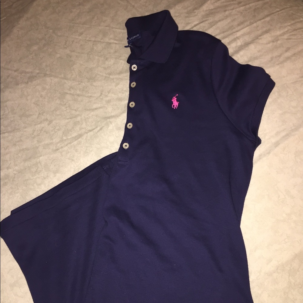 Ralph Lauren navy dress